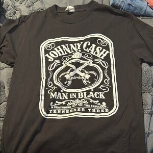 Johnny Cash Black T-Shirt